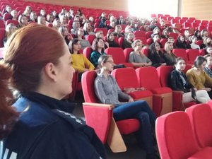 Świętokrzyscy Policjanci na spotkaniu ze studentami