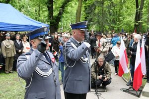 Delegacja świętokrzyskich policjantów