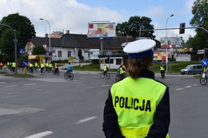 XIII Majówka Rowerowa z udziałem policjantów