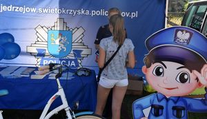 Policjanci z Radiem Kielce