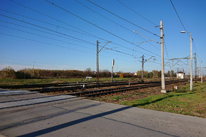zdjęcie podglądowe przejazdu kolejowego w miejscowości Skroniów