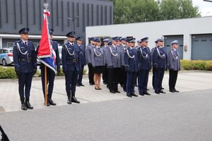 Uczestnicy Powiatowych Obchodów Św. Policji