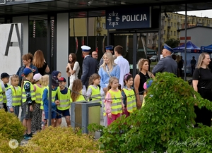 Uczestnicy Powiatowych Obchodów Św. Policji
