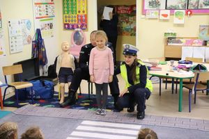 Policjanci w trakcie spotkania