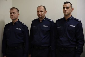 wyróżnieni policjanci