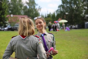 Luźna i radosna atmosfera przed apelem