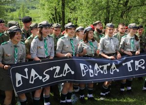 Im bliżej rozpoczęcia apelu tym bardziej robiło się gwarnie