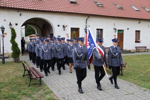 policjanci na Święcie Policji w Staszowie