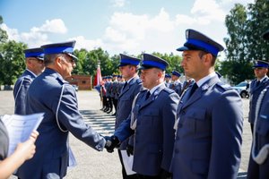 Święto Policji w kieleckim Oddziale Prewencji Policji