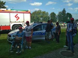 zajęcia sportowo-rekreacyjne policjantów