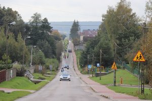 Policjanci w trakcie rajdu rowerowego