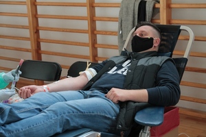 Włoszczowscy policjanci oddali krew potrzebującym