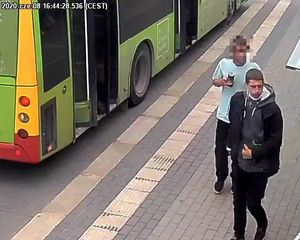 sprawca uszkodzenia autobusu