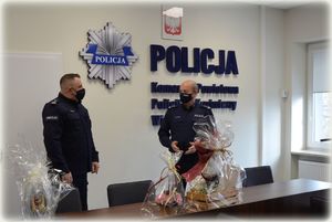 Pożegnanie Pierwszego Zastępcy Komendanta Powiatowego Policji w Kazimierzy Wielkiej