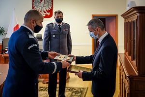 Złożyli meldunki o zakończeniu służby