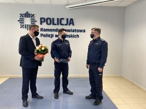 Pożegnanie I Zastępcy Komendanta Powiatowego Policji w Końskich