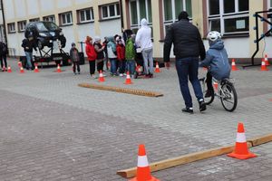 Policjanci w trakcie Akademii Bezpieczeństwa PZU