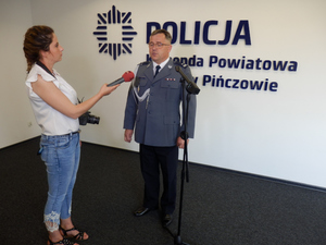 Obchody Święta Policji w Pińczowie