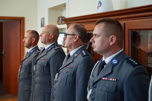 Wyróżnieni awansami na wyższe stopnie służbowe