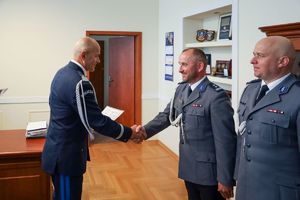 Wyróżnieni awansami na wyższe stopnie służbowe