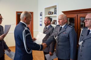 Wyróżnieni awansami na wyższe stopnie służbowe