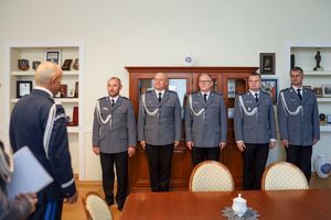 Wyróżnieni awansami na wyższe stopnie służbowe