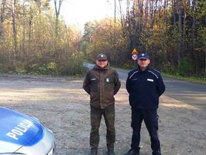 patrol Policji i Straży Leśnej