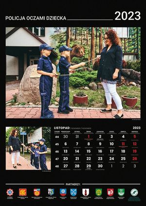 „Policja Oczami Dziecka” – profilaktyczny kalendarz 2023 roku