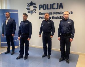 Zmiany na stanowisku Pierwszego Zastępcy Komendanta Powiatowego Policji w Końskich