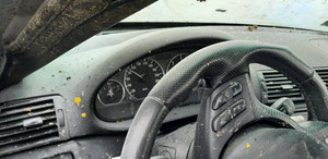 rozbite auto