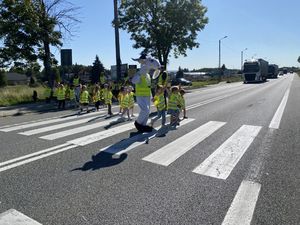 Działania profilaktyczne z przedszkolakami i „Koziołkiem Spoko”