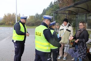 Policjanci w czasie działań