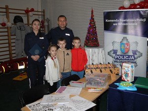 Magiczny Mikołaj” z włoszczowskimi policjantami