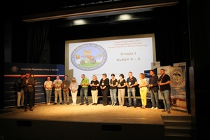 Uczestnicy 45 Wojewódzkiego Turnieju Bezpieczeństwa w Ruchu Drogowym