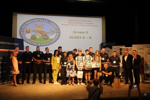 Uczestnicy 45 Wojewódzkiego Turnieju Bezpieczeństwa w Ruchu Drogowym