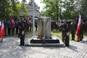 Uczestnicy obchodów 85. Rocznicy II Wojny Światowej