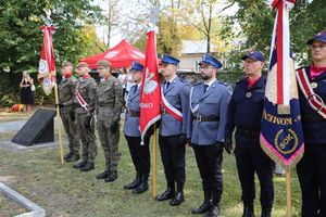 Uczestnicy obchodów 85. Rocznicy II Wojny Światowej