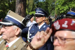 Uczestnicy obchodów 85. Rocznicy II Wojny Światowej