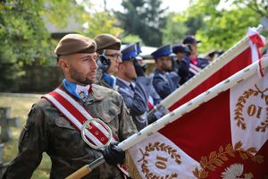 Uczestnicy obchodów 85. Rocznicy II Wojny Światowej