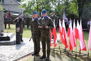 Uczestnicy obchodów 85. Rocznicy II Wojny Światowej