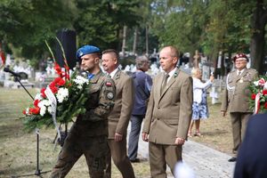 Uczestnicy obchodów 85. Rocznicy II Wojny Światowej