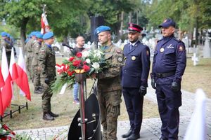 Uczestnicy obchodów 85. Rocznicy II Wojny Światowej