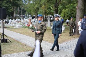 Uczestnicy obchodów 85. Rocznicy II Wojny Światowej