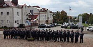 Jubileuszowa pielgrzymka policjantów do Ostrej Bramy