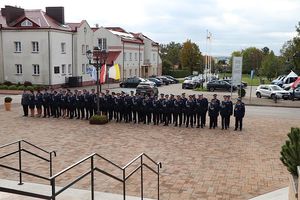 Jubileuszowa pielgrzymka policjantów do Ostrej Bramy