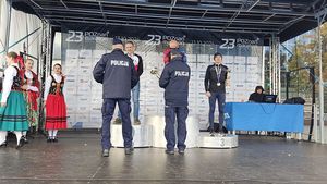 Suchedniowski policjant trzeci w maratonie!