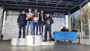 Suchedniowski policjant trzeci w maratonie!