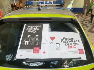 Policjanci w trakcie działań