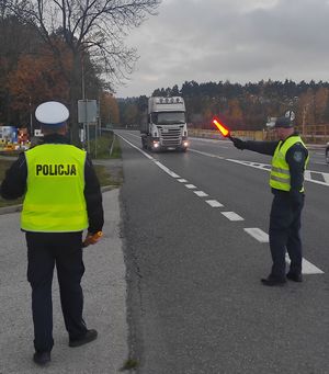 Wspólna akcja Policji i inspekcji Transportu Drogowego