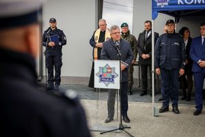 Otwarcie Posterunku Policji w Bogorii